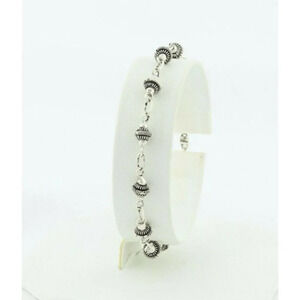 Sterling Silver Link Bracelet 7 1/4 inch